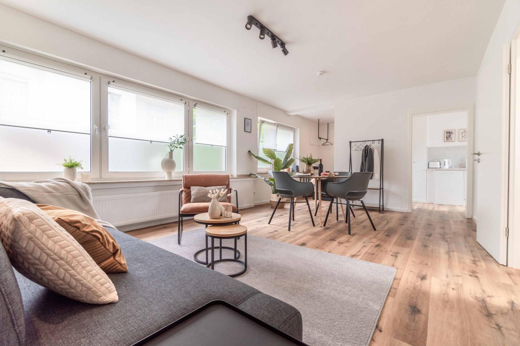 Modern & Minimal - Design-Apartment In Stadtmitte Wesel  Exteriér fotografie